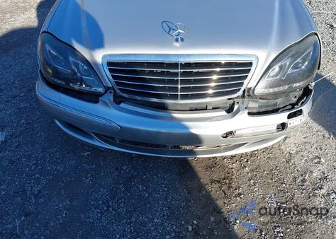 2004 Mercedes-Benz S 430 из США, поврежденный, VIN WDBNG70J14A417662